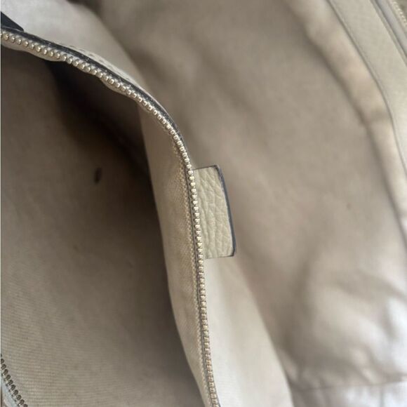 GUCCI handbag Gg logo canvas Bella tote bag Bamboo shoulder dress classic purse - Picture 4 of 15